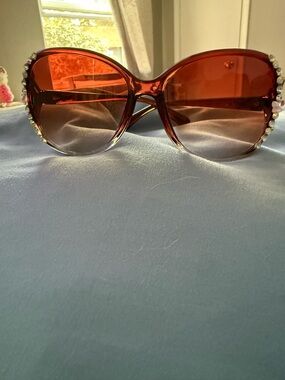 Women’s Oversized Brown Gradient Sunglasses